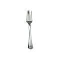 thumbnail image 1 of WNA Heavyweight Plastic Forks Reflections Design Silver 600/Carton WNA610155, 1 of 5