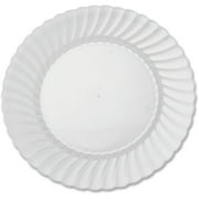 WNA Classicware Plastic Lunch Plates, 9", 180 Count