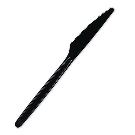 6 in. Knife Cutlery for Cutlerease Dispensing System - Black (960/Box)