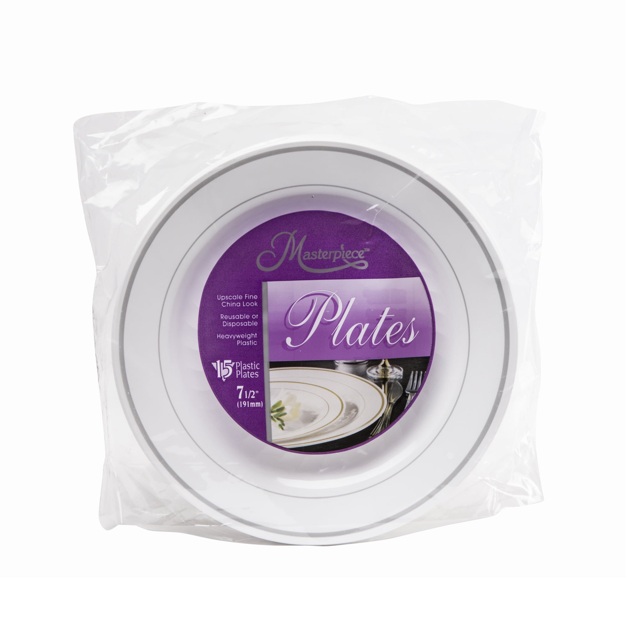 WNA Masterpiece Plastic Bowls, 10 Oz, 15 Ct