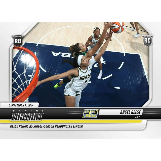 WNBA 2024 Instant Basketball Angel Reese 194 (Rookie, Reigns as Single