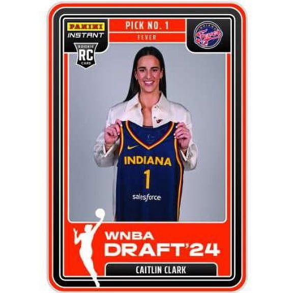 WNBA 2024 Instant Draft Night Basketball Caitlin Clark DN-1 (Rookie, No. 1 Draft Pick)