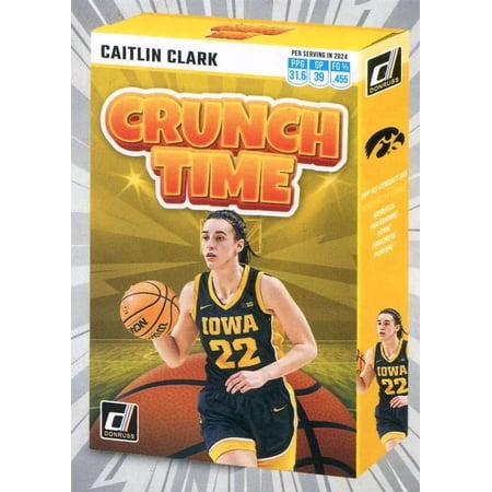 WNBA 2024 Panini Caitlin Clark Collection Crunch Time Caitlin Clark SS-CT1