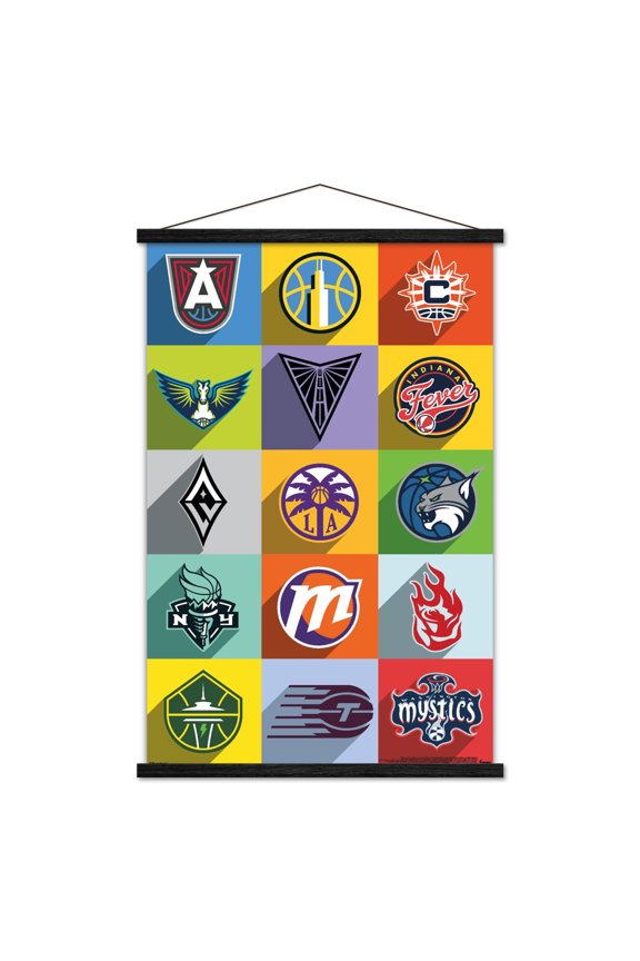 WNBA 23" x 34" Logo Poster
