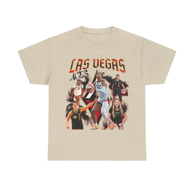 WNBA 90's tee, Las Vegas aces ,90's fashion street wear, women's