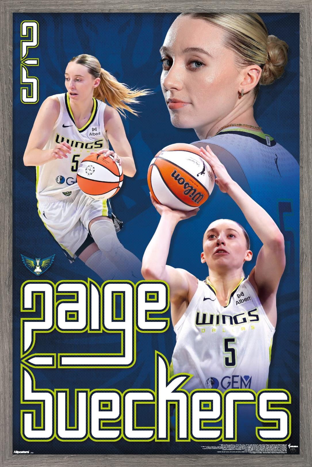 WNBA Dallas Wings - Paige Bueckers 25 Wall Poster, 22.375