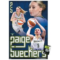 WNBA Dallas Wings - Paige Bueckers 25 Wall Poster with Push Pins, 22.375" x 34"