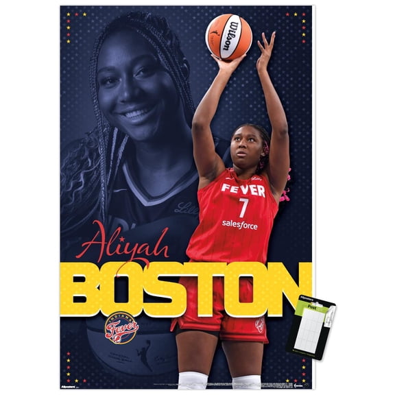 WNBA Indiana Fever - Aliyah Boston 25 Wall Poster, 22.375" x 34"