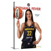 WNBA Indiana Fever - Caitlin Clark Feature Series 24 Canvas Wall Poster, 14.725" x 22.375"