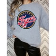 thumbnail image 1 of WNBA Indiana Fever Fan Base Sweatshirt, WNBA Fever Fan Gift Sweater, Sport Grey Color, Size M, 1 of 2