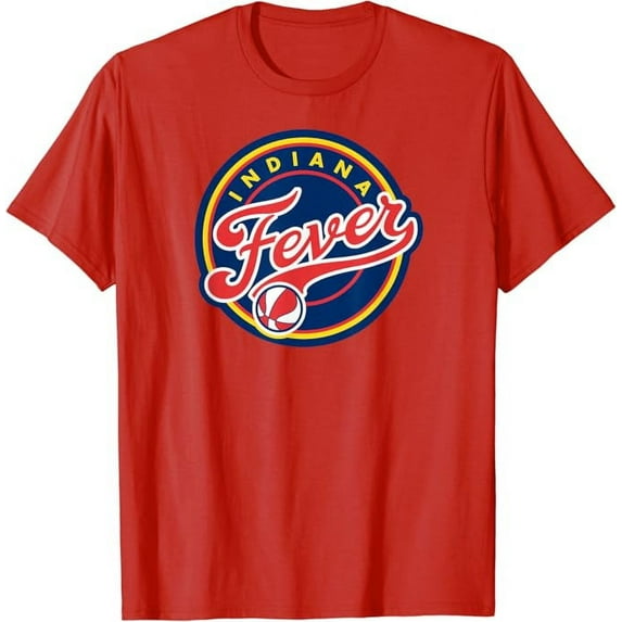 WNBA Indiana Fever Fan Base T-Shirt, Basketball Shirt For Men Women, Red Color, Size L