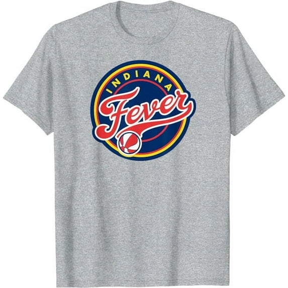 WNBA Indiana Fever Fan Base T-Shirt, Basketball Shirt For Men Women, Sport Grey Color, Size M