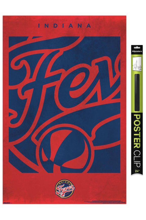 WNBA Indiana Fever - Logo 25 Wall Poster, 22.375" x 34"