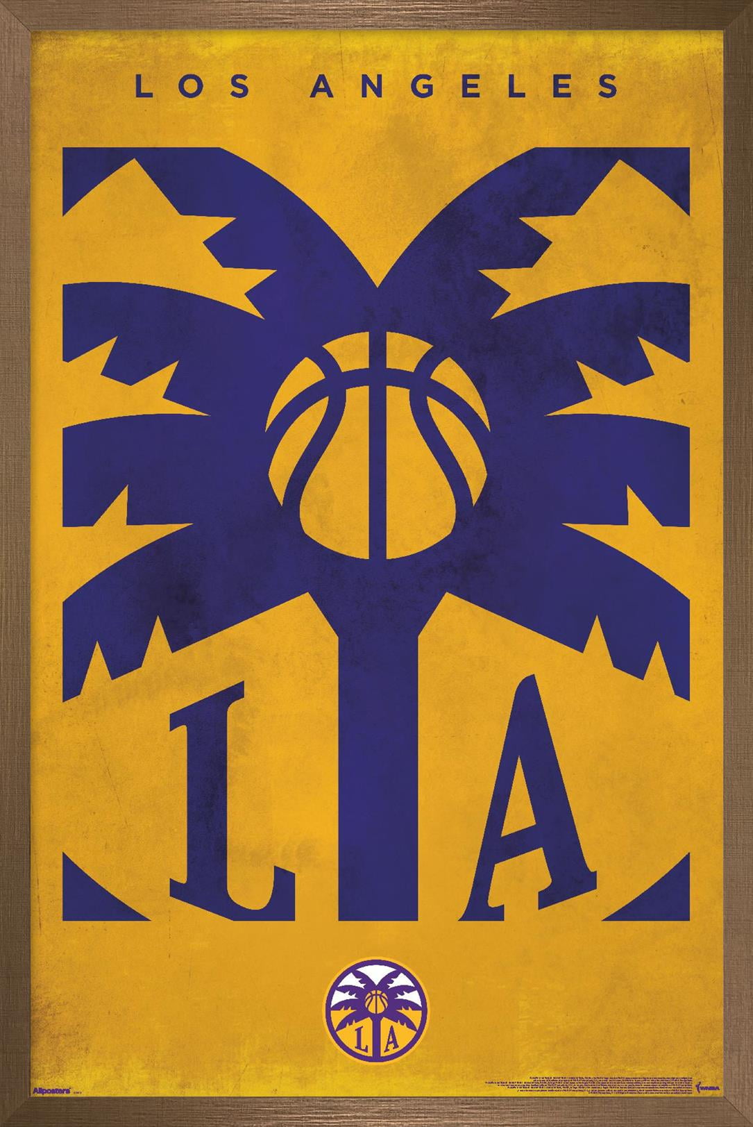 WNBA Los Angeles Sparks サイン入り写真 Sparks Sign WNBA Champion Azurá Stevens