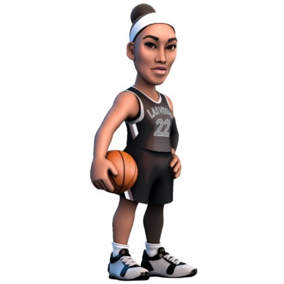 Mego MINIX WNBA Aja Wilson Vinyl Figure Collectible 1-Count 4 Inch