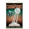 WNBA New York Liberty 2024 WNBA Finals Team Logo Wall Poster with