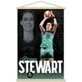 thumbnail image 1 of WNBA New York Liberty - Breanna Stewart 25 Wall Poster with Magnetic Frame, 22.375" x 34", 1 of 3