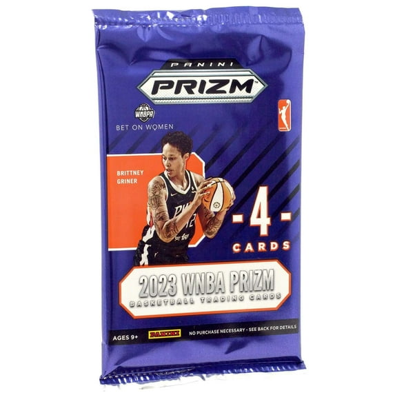 Collectible WNBA Panini 2023 Prizm Basketball Trading Card BLASTER Pack (4 Cards)