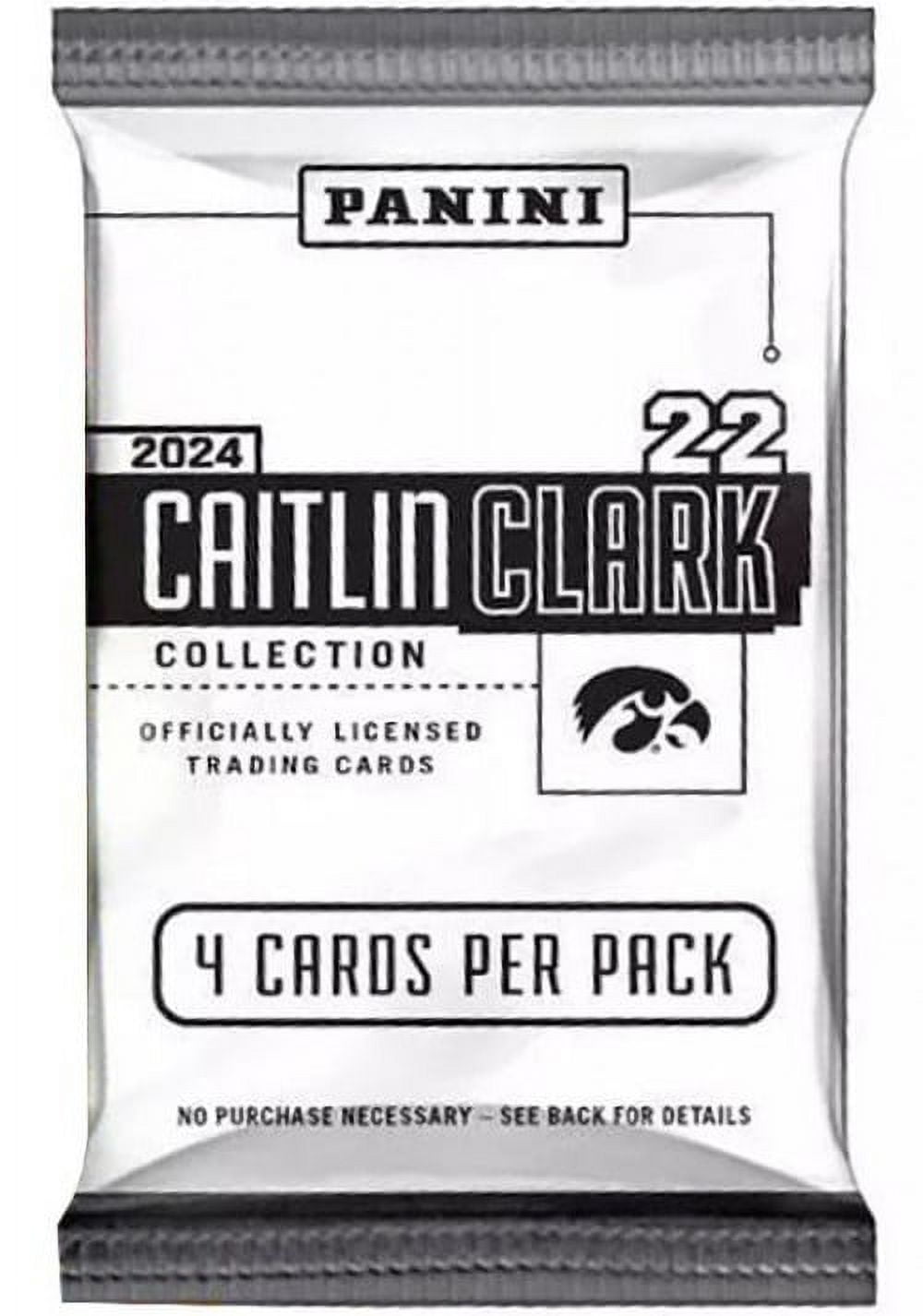 WNBA Panini 2024 Caitlin Clark Collection Trading Card BLASTER Pack (4 Cards)