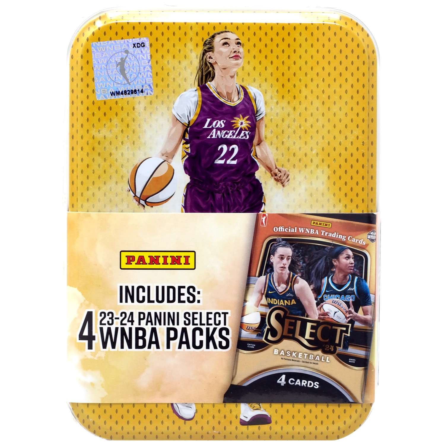 WNBA Panini Prizm Cameron Brink Trading Card COLLECTOR Tin (4