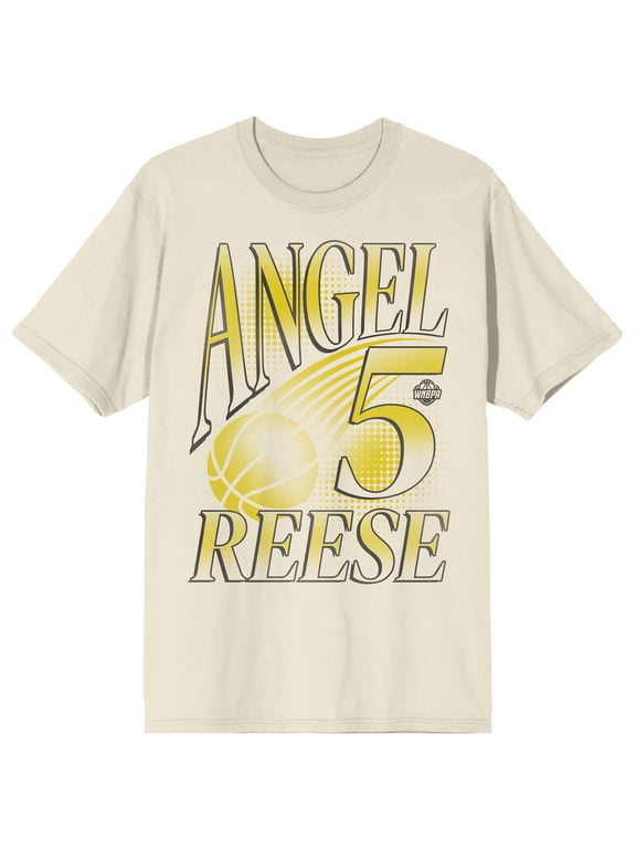 WNBPA Angel Reese 5 Logo Icon Tee for Men-Medium