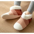 thumbnail image 1 of WNEGSTG Winter Women Socks Christmas Cozy Fuzzy Fleece Lined Warm With Silicone Grippers, 1 of 7
