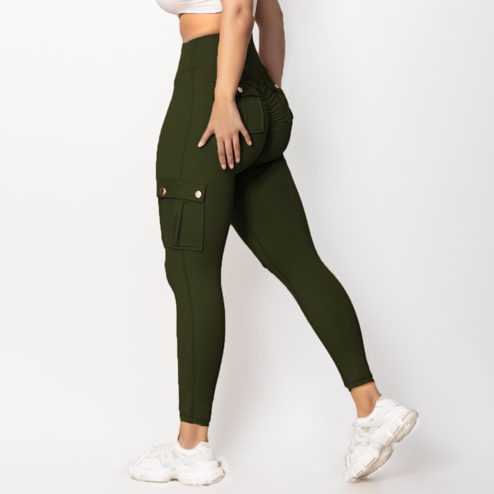WNEGSTG Jodhpur Pants for Women Workwear Fitness Pants Women's High Elastic  Tight Yoga Pants Quick Drying Running Trousers - Walmart.com