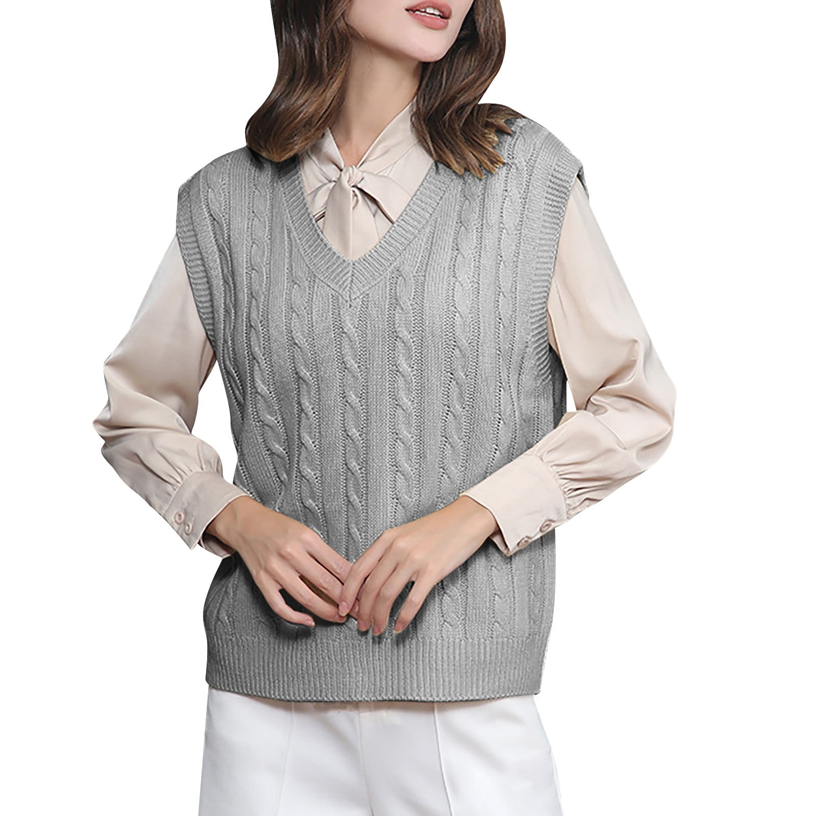 チ*ス様 【美品】nknit mini V-neck KNIT vest ンニッ NKNIT 24SS mini V-neck KNIT vest pink ンニット ミニ Vネック