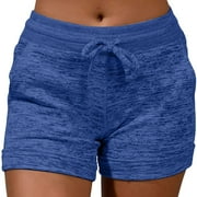 WNEGSTG Sweatpants Women Soft and Comfy Activewear Lounge Shorts with Pockets and Drawstring