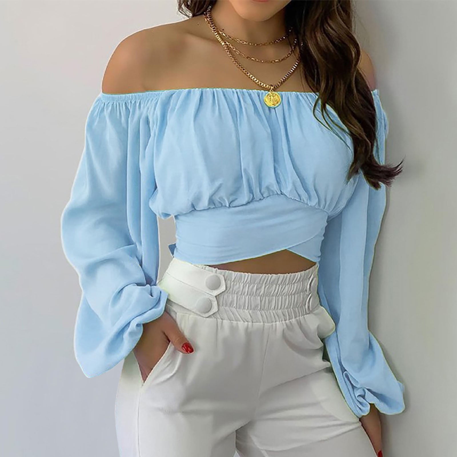 cute dressy crop tops