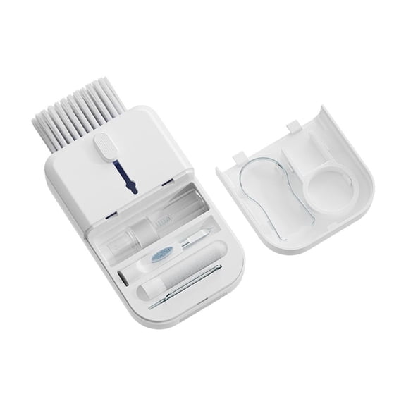 WNEXOPE 11 In 1 Multifunctional Cleaning Kit for Computer Keyboard, Mobile Phone, and Bluetooth Earphones - Small Size, Lightweight, Easy to Use, with Versatile Tools and Good Quality Materials