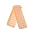 thumbnail image 1 of WNEXOPE 11 Slot Shaped Cool Tray - Flexible Plastic Ice Cube Mold for Home Beverage Preparation, Easy Release, Ideal for Flavored Liquid Forms, 1 of 6