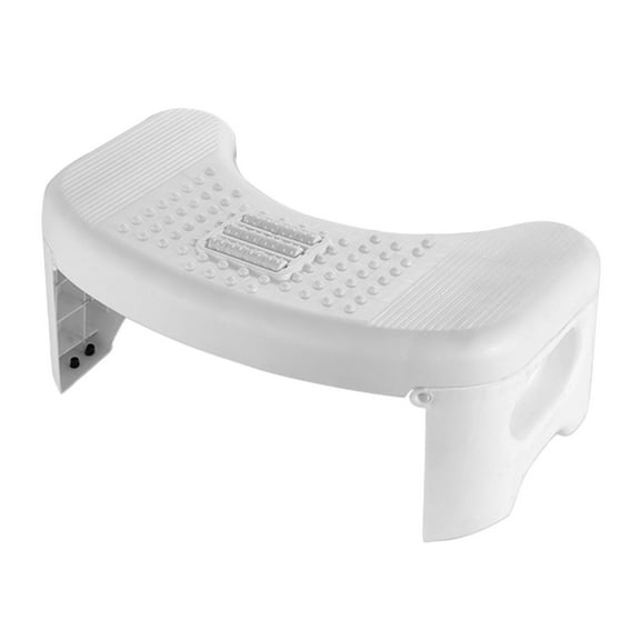 WNEXOPE 18” Folding Squatting Stool,Squatting Poop Assistance Step,Foldable Toilet Stool for Bathroom,Convenient and Compact,Fits All Toilets