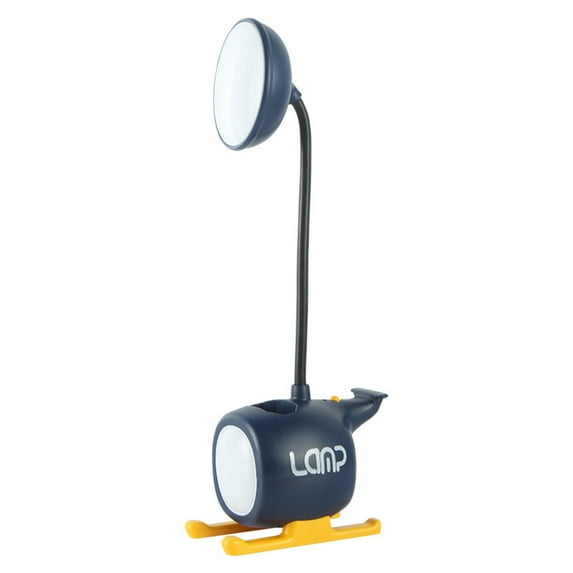 WNEXOPE Aeroplane-Themed Kids Desk Lamp - Cute Night Light for Bedroom; Eye-Caring, Portable LED Reading Lamp; Ideal Gift for Children Who Love Unique Designs