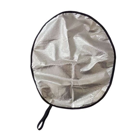 WNEXOPE Aluminum Foil Steering Wheel Cover Sunshade - Auto Accessories for Sun Protection, Sun Block, and Comfortable Driving Environment