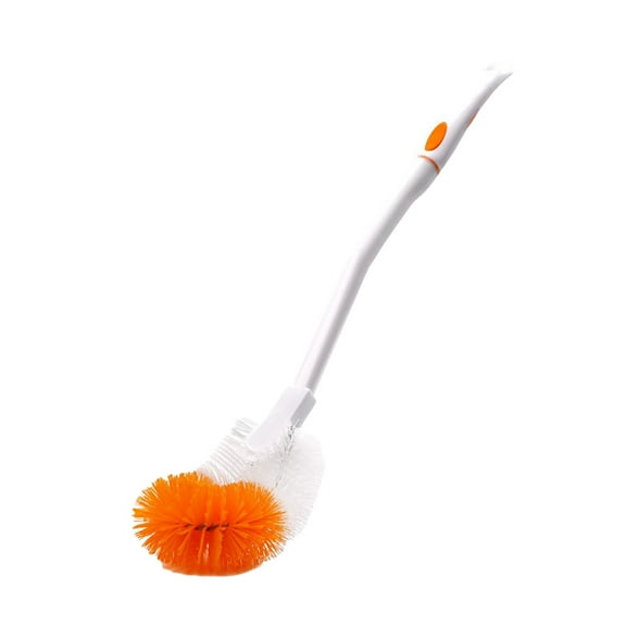 WNEXOPE Commercial 18 Inch Toilet Brush, Toilet Bowl-Cleaner for Bathroom, Scrub Brush for Toilet