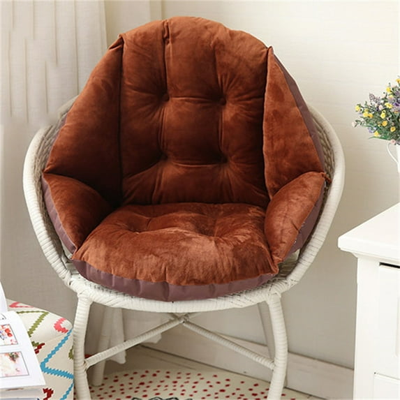 WNEXOPE Computer Chair Cushion, Desk Seat Cushion with Backrest Non-Slip, Chair Pillow for Gamer Chair, Comfy Chair Cushion for Bedroom(32"x 16")