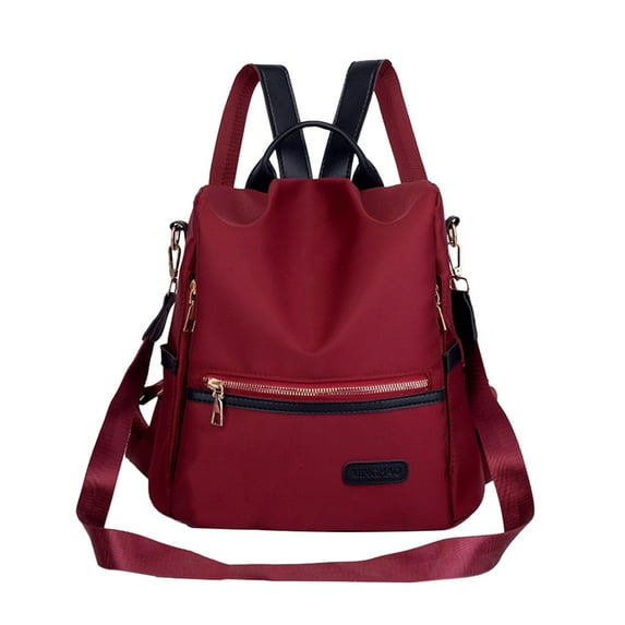 WNEXOPE Convertible Travel Backpack - Anti-Theft Women's Shoulder Bag with Multiple Compartments - Durable Oxford Fabric for Safe and Convenient Travel