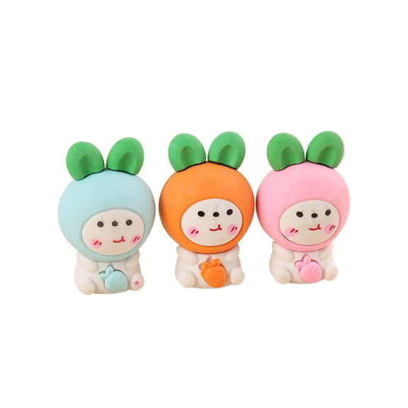 WNEXOPE Cute Cartoon Rabbit Soft Rubber Eraser - Push-Pull Design for & , Perfect for Home & Office Use - Easy to Hold, Non-Scratch, Ideal Incentive Prize & Fun Gift
