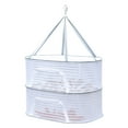 thumbnail image 1 of WNEXOPE Drying Rack 2 Layer Hanging Mesh Net for Plants Hanging Drying Fish Net Foldable Hanging Mesh Dryer for Buds, Fruits, Hydroponics Flowers, Vegetables, Fish or Clothes, 1 of 4