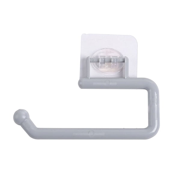 WNEXOPE Kitchen Paper Towel Holder with Cling Film Organizer - Wall Mounted Tissue Roll Dispenser, Multi-Functional Space Saving Paper Hanging Shelf