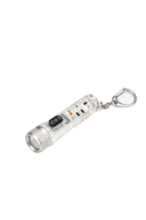 LED Small Flashlight USB C Rechargeable, Bright Keychain Flashlights with IP65 Waterproof, Portable Key Ring Mini Flash Light for Everyday Carry Camping Hiking