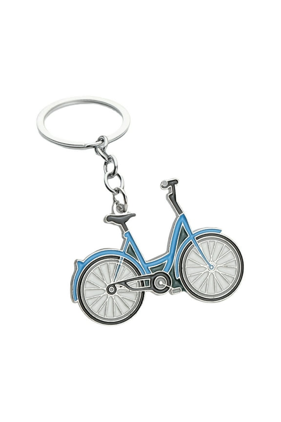 Metal Key Fob Key Ring Holders - Durable Alloy Wallet Pendant Jewelry Accessory for Luggage, Purses, School Bags, and Keychains