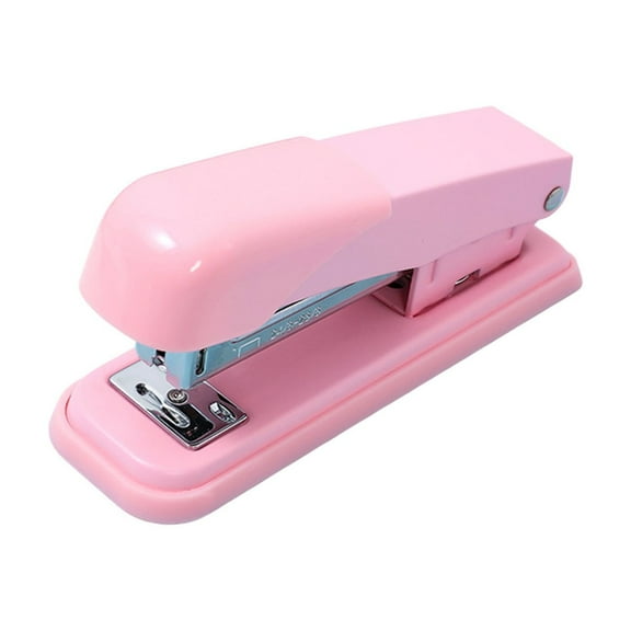 WNEXOPE Multi-Functional Macaron Color Stapler with Comfortable Grip - Ideal for Office Use and Students - Easy Binding and Reliable Performance