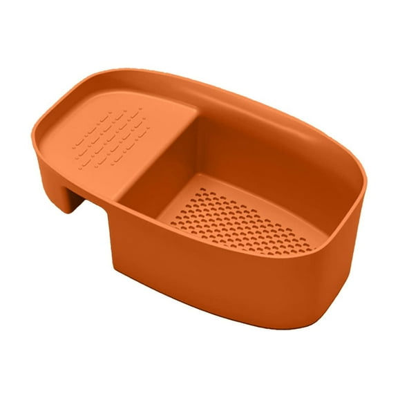 WNEXOPE Multifunctional Water Filter Basket - Easy to Clean Strainer for Washing Fruits, Vegetables, Pasta, and Kitchen Gadgets - Durable Plastic Sink Rack