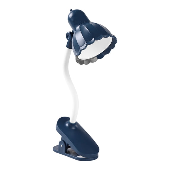 WNEXOPE Petal Shaped LED Night Light, Magnetic Clip-On Foldable Mini Desk Lamp, Touch Control Warm Eye-Care Reading Lamp, USB Powered Portable Flower Bedside Lamp