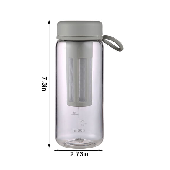 WNEXOPE Portable Cold Brew Coffee Maker - Take-Along Water Cup for Brewing Tea and Coffee - BPA-Free Cold Brew Cup (600ML)