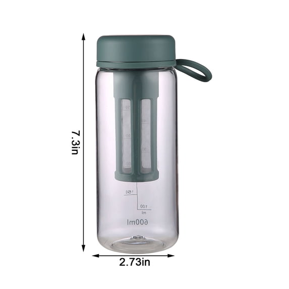 WNEXOPE Portable Cold Brew Coffee Maker - Take-Along Water Cup for Brewing Tea and Coffee - BPA-Free Cold Brew Cup (600ML)