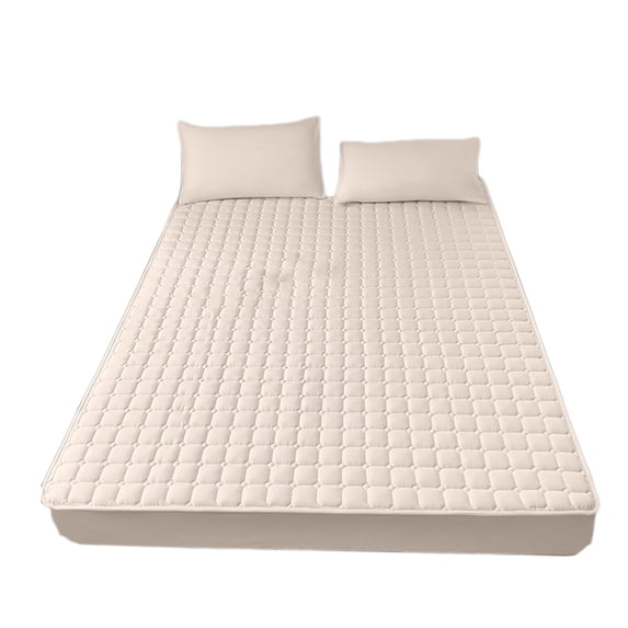 WNEXOPE Soft Cushion Non-Slip Pad for Double Bed - All Seasons Comfort Mattress Topper