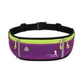 thumbnail image 1 of WNEXOPE Sports Waist Pack with Water Bottle Holder, Running Belt with Zipper Pockets for Men and Women, Ideal for Running, Hiking, and Climbing, 1 of 6